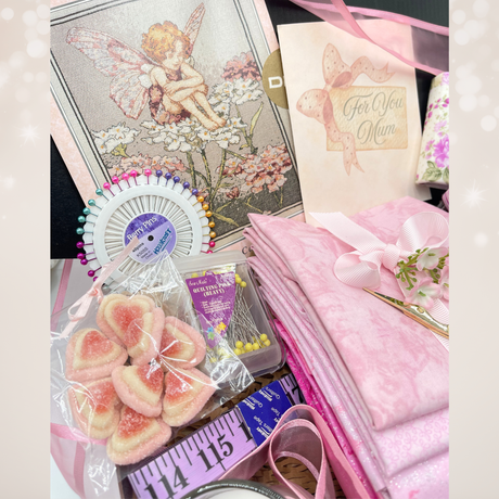 Pink Sewing Gift Box for Mum