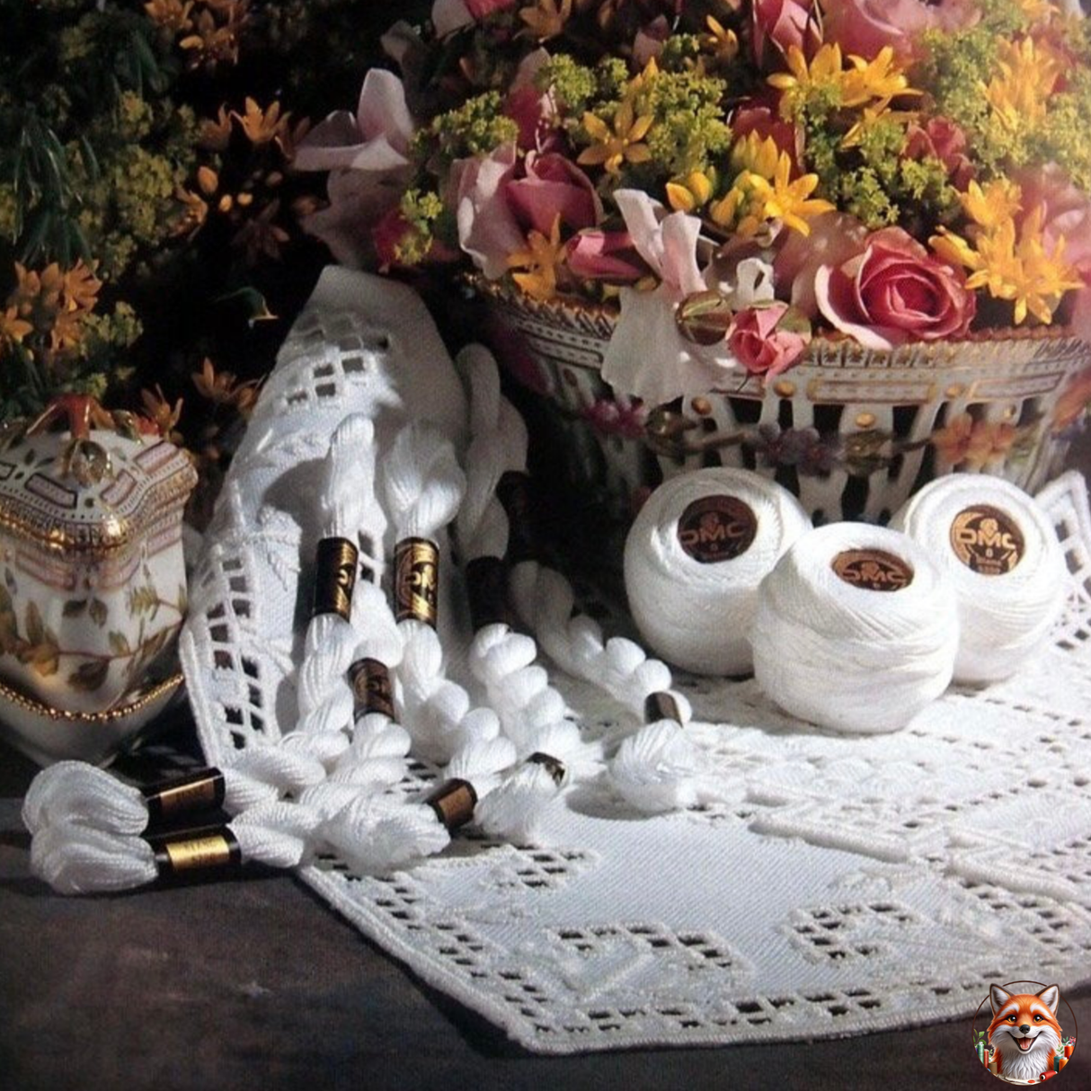 Hardanger No. 3 Embroidery Pattern Booklet – DMC