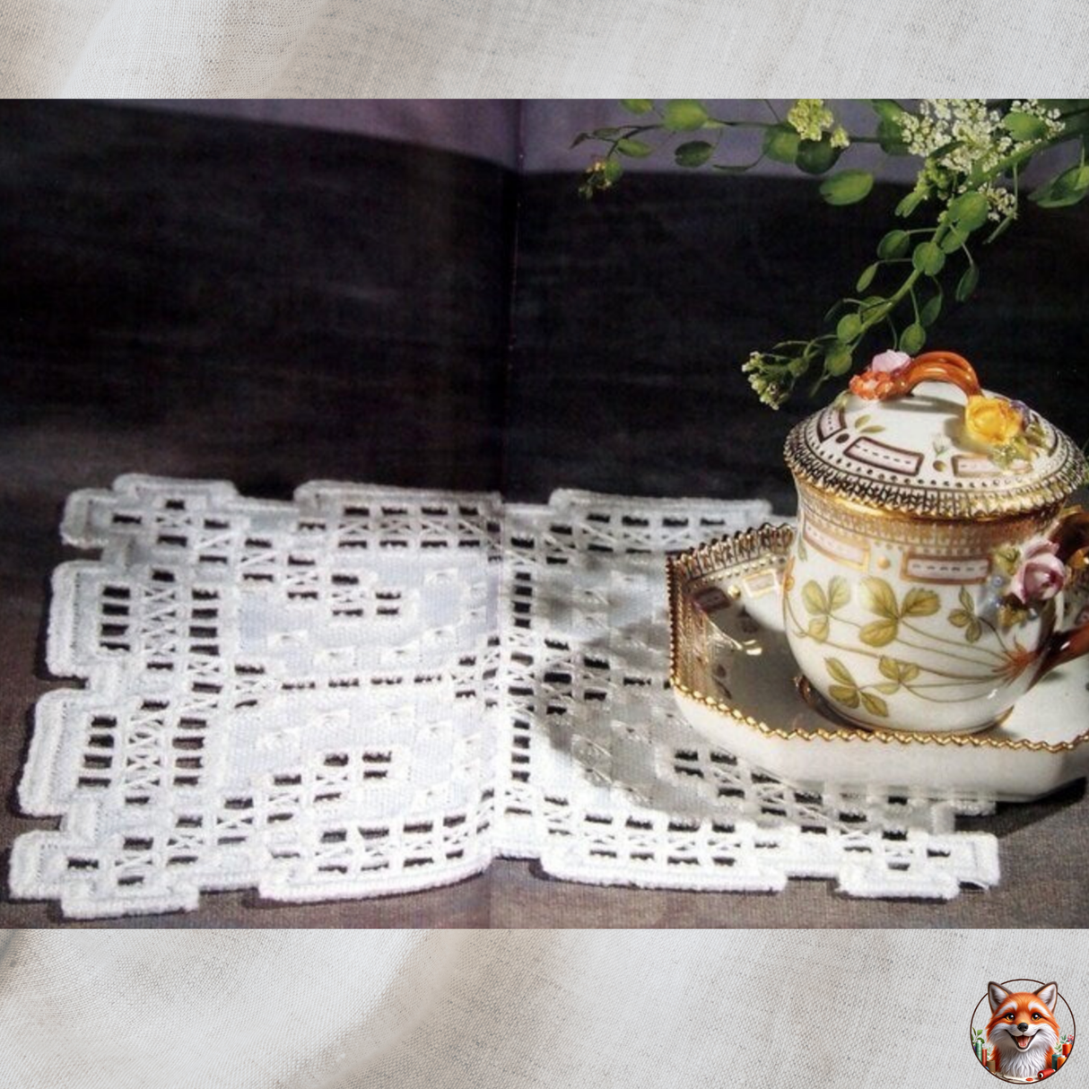 Hardanger No. 3 Embroidery Pattern Booklet – DMC