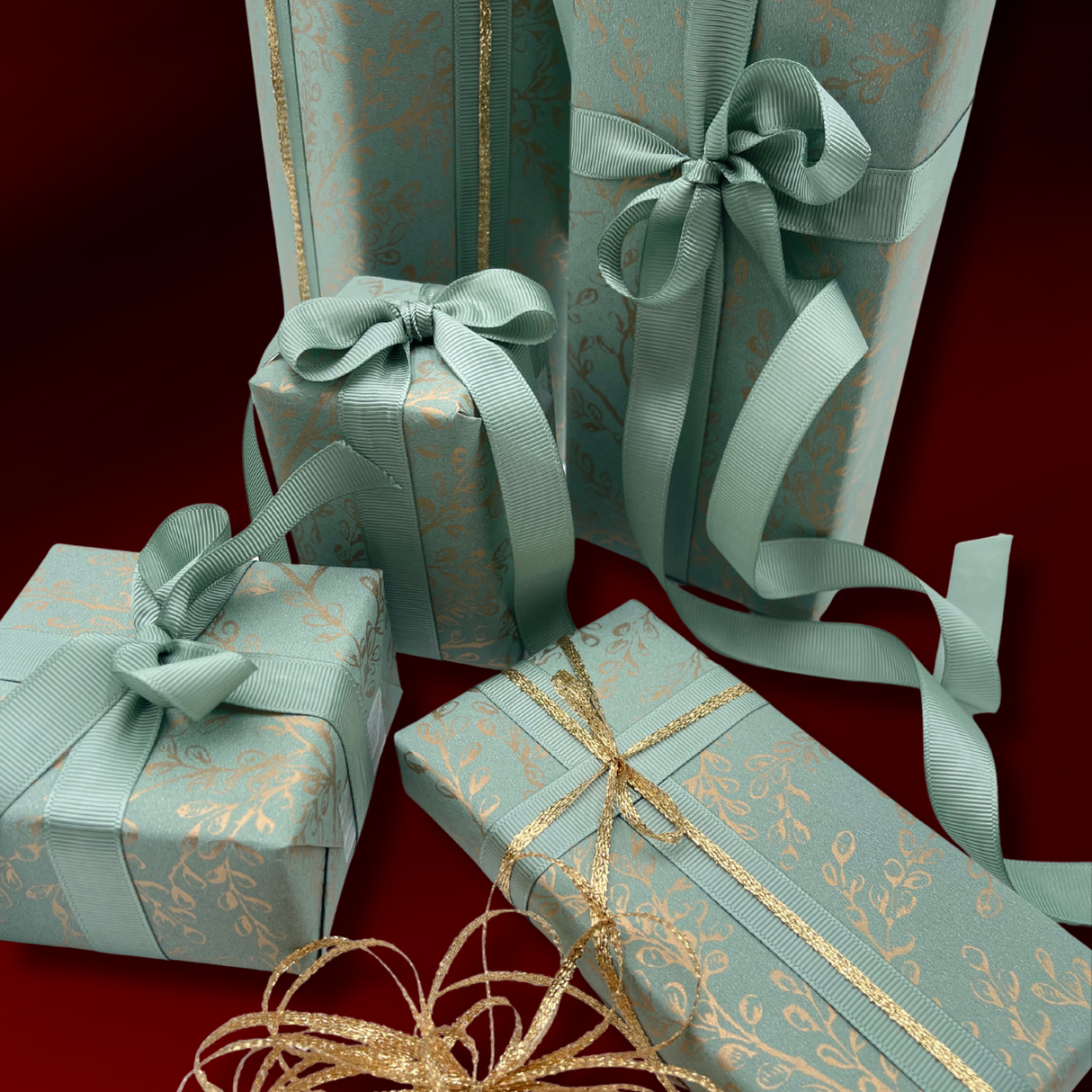 Eucalyptus Ribbon | 15mm Gift Wrap Ribbon