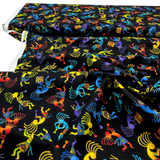 Out West Kokopelli Hopi Bright Fabric by Timeless Treasures - TT-C5158Brite