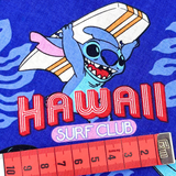 Surf’s Up Lilo & Stitch Cotton Fabric – Rare & Out of Print – Springs Creative SC59298