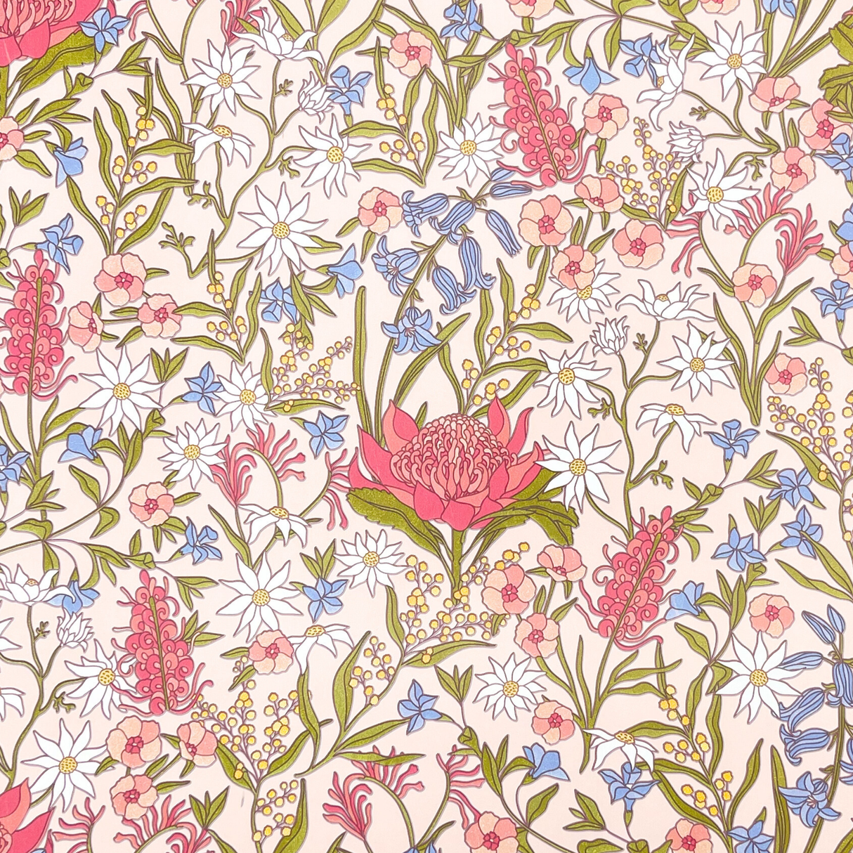 Matilda Floral Gift Wrapping Paper | Eco-Friendly | 60cm Wide