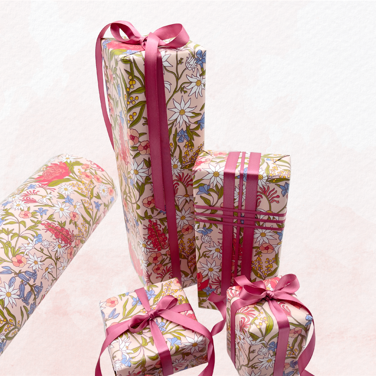 Matilda Floral Gift Wrapping Paper | Eco-Friendly | 60cm Wide