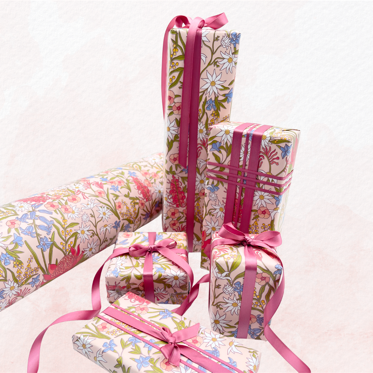 Matilda Floral Gift Wrapping Paper | Eco-Friendly | 60cm Wide