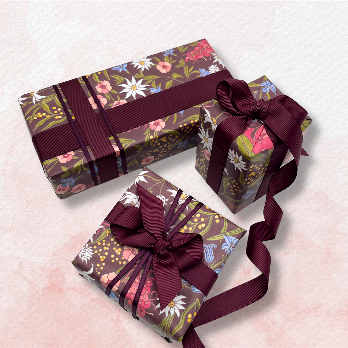 Matilda Mulberry Gift Wrapping Paper | Eco-Friendly | 60cm Wide