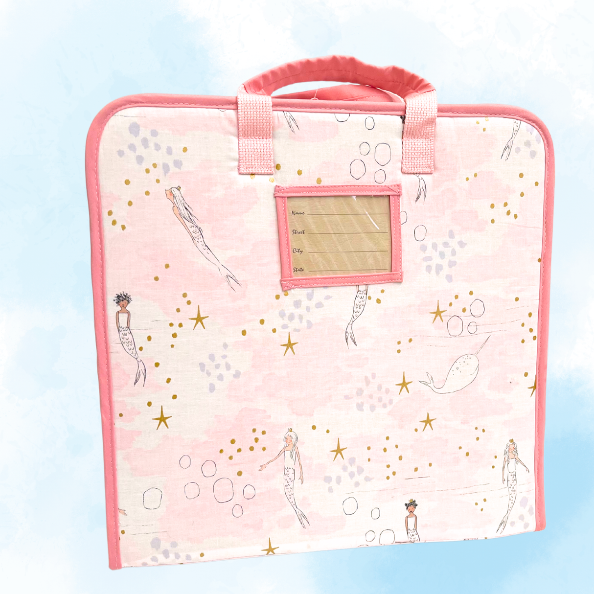 Sewing Organiser Tote – Pink Blossom Mermaids Gift Box