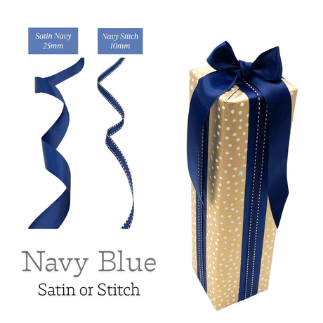 Starry Night Gold Gift Wrapping Paper – 80gsm, 60cm Wide | Festive Christmas Wrap