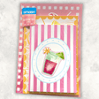 Smash notebook set of 3 in original shrink-wrap packaging, featuring colourful pink, orange and yellow designs with lined, grid and dotted pages.