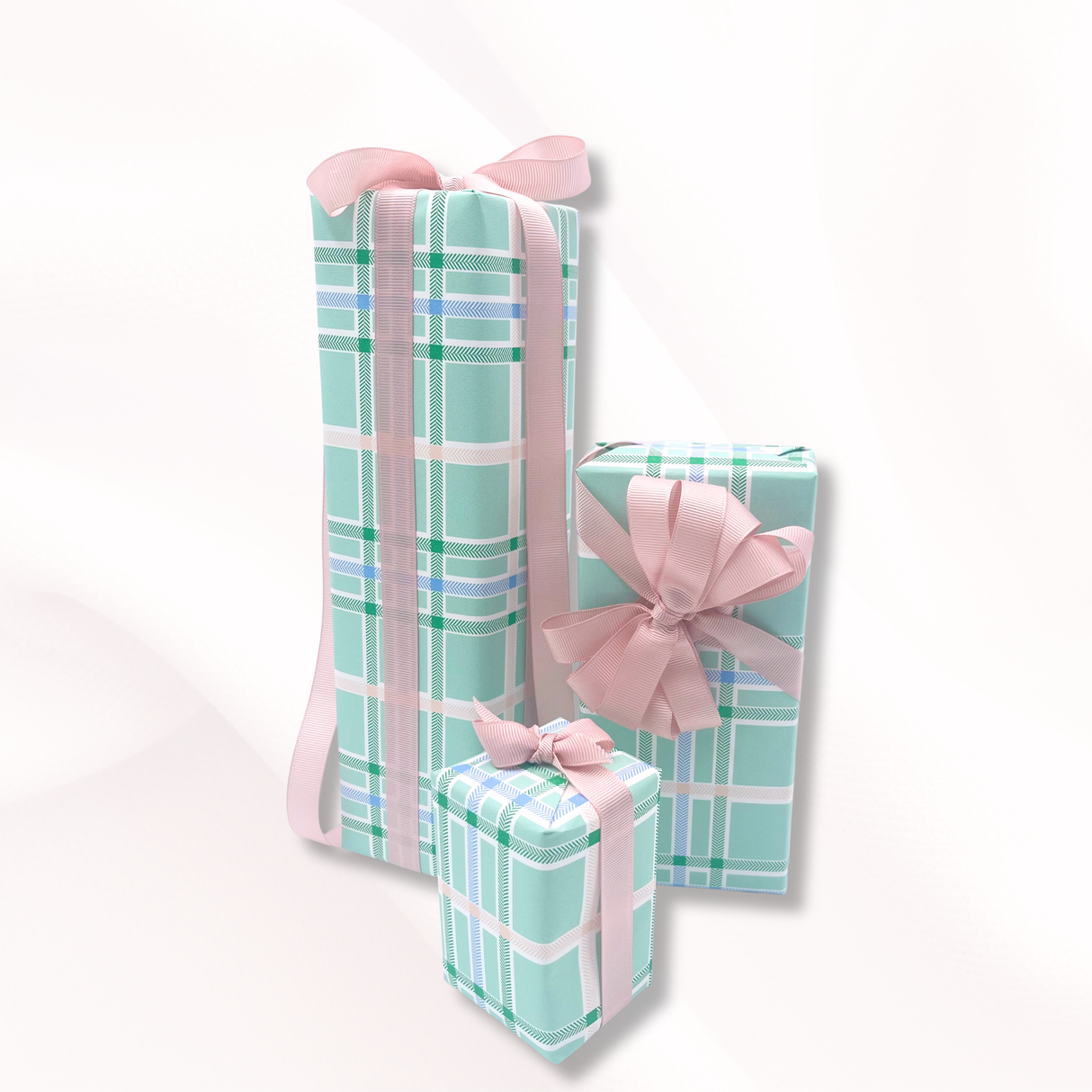 Oxford Gift Wrapping Paper | Soft Seagreen | 60cm Wide