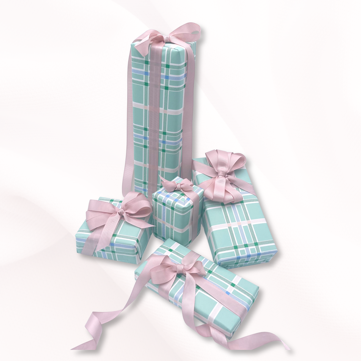 Oxford Gift Wrapping Paper | Soft Seagreen | 60cm Wide