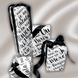 Paris Luxury Pearlised Gift Wrapping Paper – Black & White