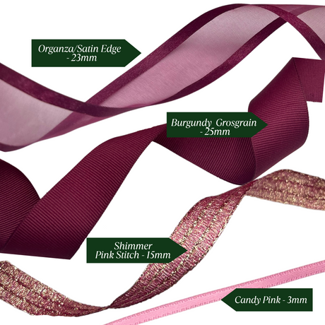 Pink Candy Plaid Gift Wrapping Paper – 80gsm, 60cm Wide