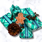 Plaid Forest Green Gift Wrapping Paper – 80gsm, 60cm Wide