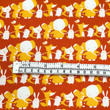 Play Date at the Park Animal Fabric – David Walker for FreeSpirit PWDW084-Stripe