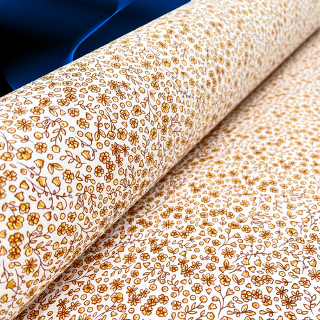 Floral Posy Toffee Gift Wrapping Paper – Rustic Floral