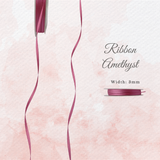Amethyst Satin Ribbon | 3mm & 10mm