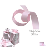 Baby Pink Grosgrain Ribbon | 15mm