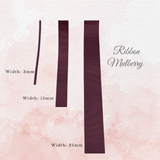 Mulberry Ribbon | Satin & Grosgrain | Gift Wrap Ribbon