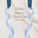 French Blue Pavilion - Eco-Friendly Gift Wrapping Paper - 60cm Wide