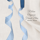 French Blue Pavilion - Eco-Friendly Gift Wrapping Paper - 60cm Wide