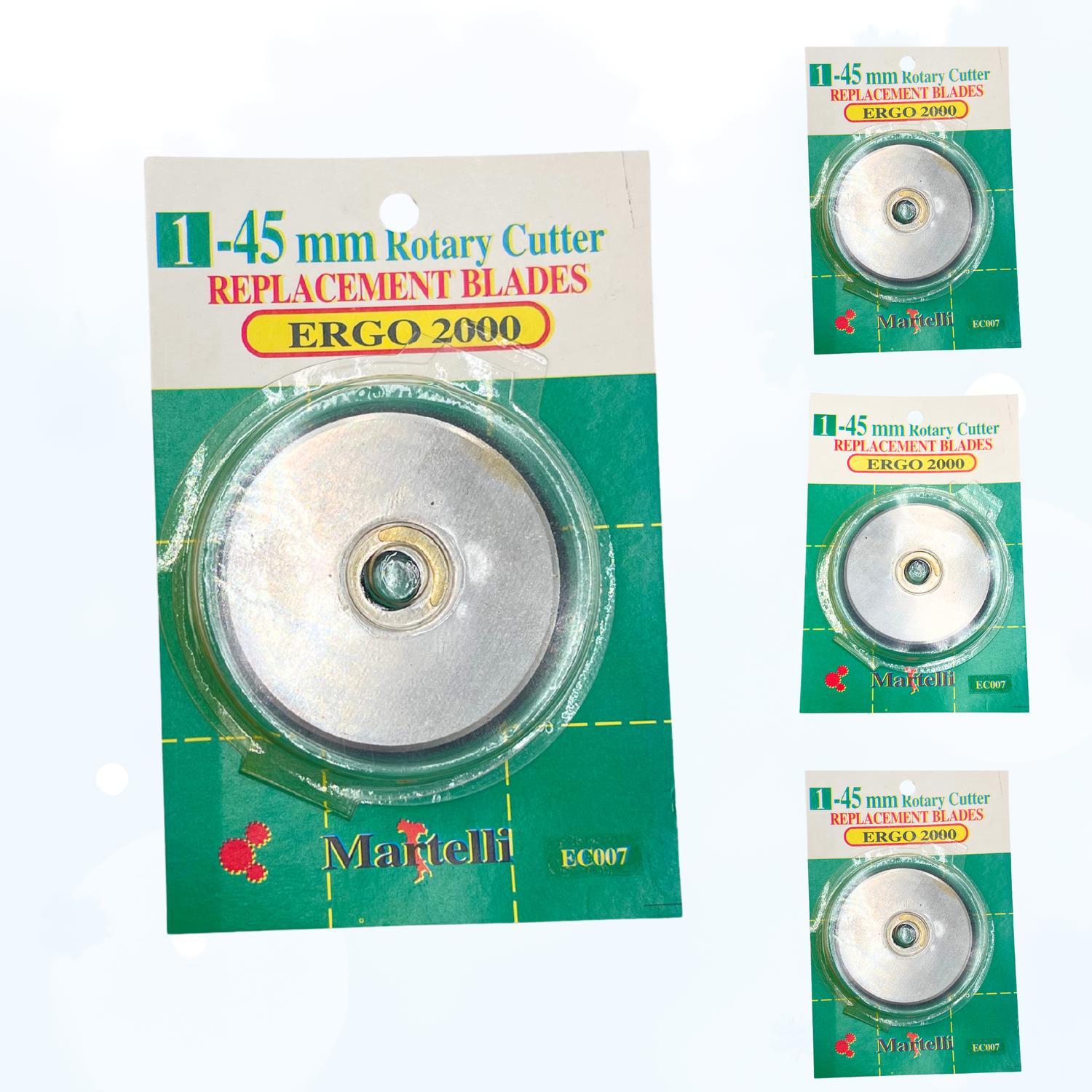 Rotary Cutter with 45mm Blade – Ergonomic Safety Quilting Cutter | SewMate DW-RC045A