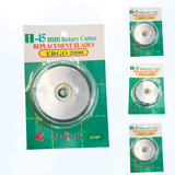 Rotary Cutter with 45mm Blade – Ergonomic Safety Quilting Cutter | SewMate DW-RC045A