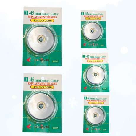 45mm Rotary Cutter Replacement Blades | 5 Pack