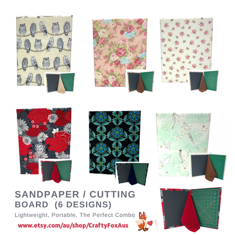 Orchid Sandpaper Board – 4-in-1 Cutting Mat & Ironing Surface | Hobbycraft