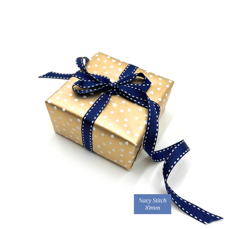 Starry Night Gold Gift Wrapping Paper – 80gsm, 60cm Wide | Festive Christmas Wrap