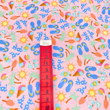 Summertime Pink – Jean Tia Fabrics – Cotton Quilting Fabric – MC-48288