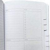 Undated Planner – 12 Month Hardcover Organiser with Gemstone Detail