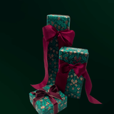 Xmas Harvest Green Gift Wrapping Paper – Acorn & Foliage Christmas Wrap