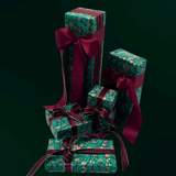 Xmas Harvest Green Gift Wrapping Paper – Acorn & Foliage Christmas Wrap