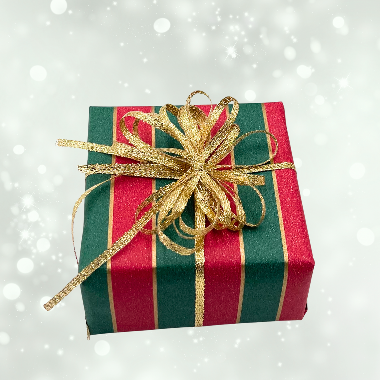 Nutcracker Stripe Gift Wrapping Paper – 80gsm, 60cm Wide | Festive Christmas Wrap