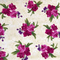 Floral Fabric, Orchid Cream Wild Orchid cotton quilting Fabric, Timeless Treasures Fabric C5649-Cream