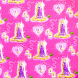 Disney Princess Rapunzel and Slipper fabric Springs Creative