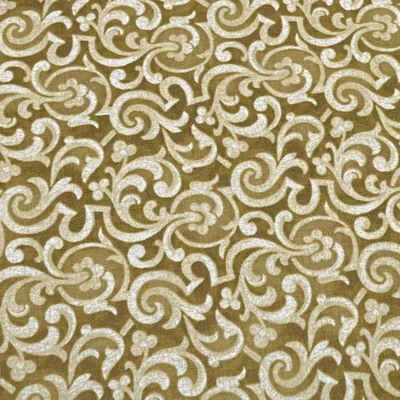 Swirls Antique Carmen fabric by Kanvas Benartex Fabrics