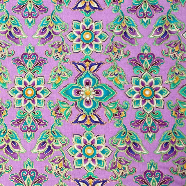 Paisley Moon Quartz Fabric, 50cm Catching Dreams by Michael Miller Fabrics