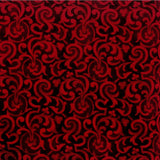 Swirls Red fabric Antique Carmen Cotton Quilting fabric by Kanvas Benartex Fabrics