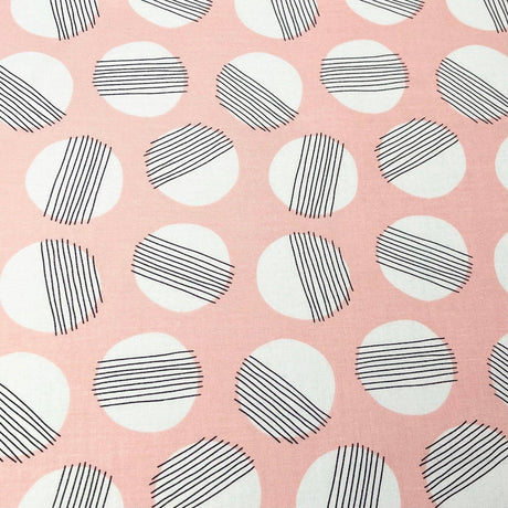 Hazy Moon, Everglades Fabric, 50cm Coral Shell by Michael Miller Fabrics MM-DC7814.Shel