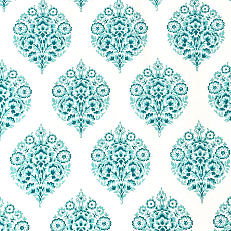 Corsage Aqua Blue, Cotton Quilting Fabric, Michael Miller Fabric, Project Dovetail MM-DC7819.Watr