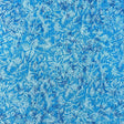 Michael Miller Fairy Frost with Pearlised Blue Azura Metallic Cotton Fabric CM0376-Azura