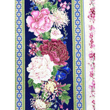 Japanese Floral Border fabric Sakura Geisha by Chong a Hwang Timeless Treasures CM6157Border