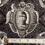 Haunted Skulls Cotton fabric Haunted Gallery Fabric Michael Miller 6635-Gray