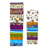 Fortuna Blender fabric 10 Fat Quarter Fabric Bundle Cotton Quilting Fabric Timeless Treasures