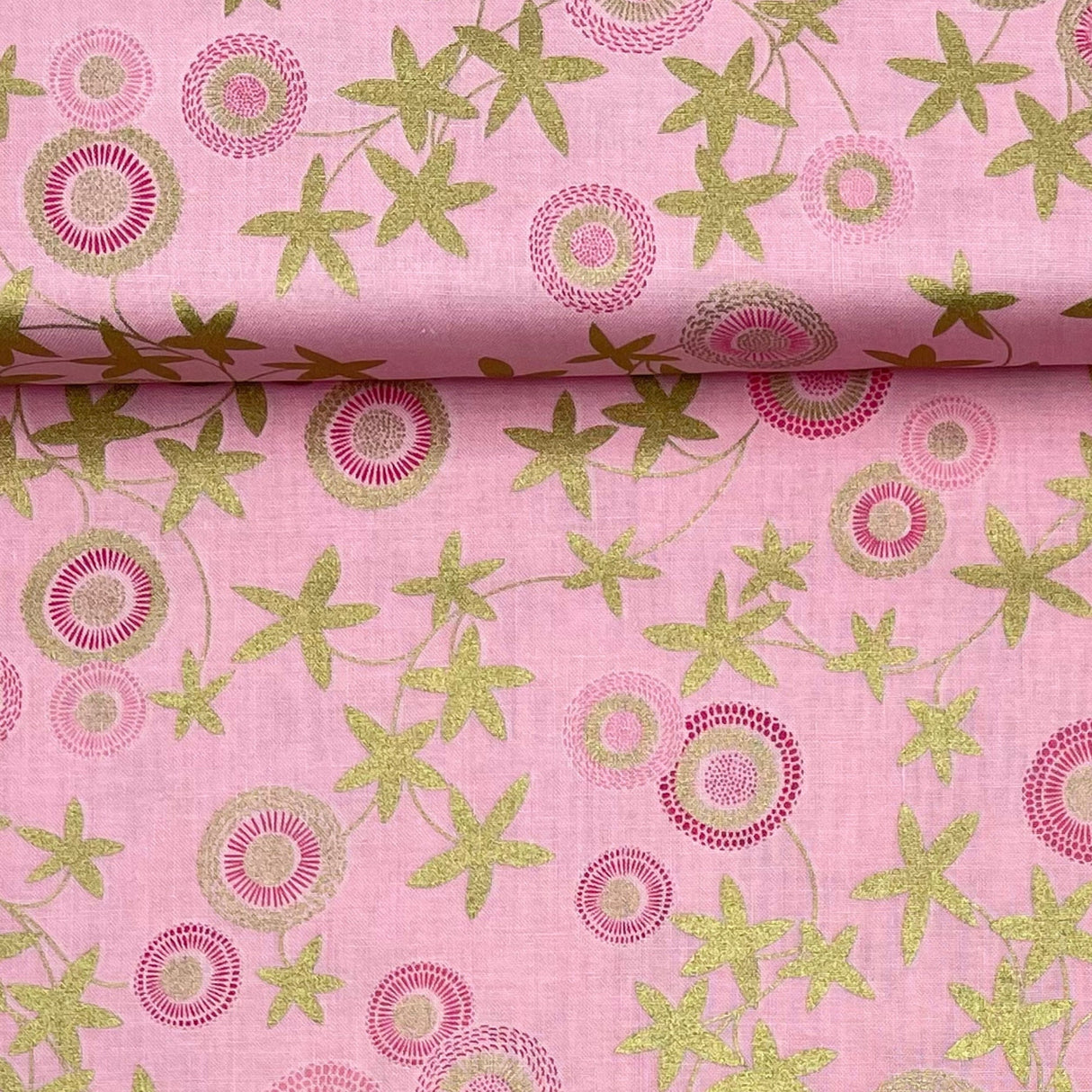Japanese Maple fabric Sakura Greta Lynn Geisha Cotton Quilting fabric Benartex BT-CM6280