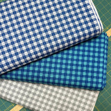 Checks 50cm Quilters Fabric Benartex