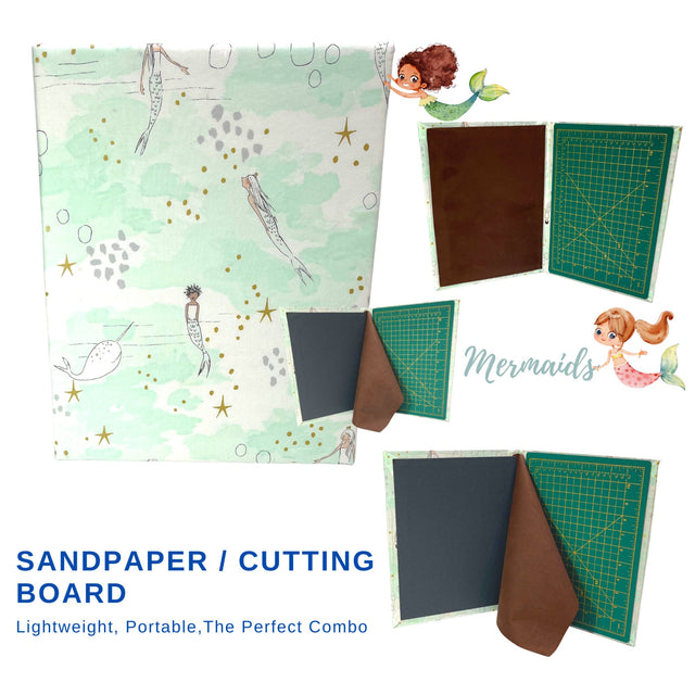 Sandpaper Board, Fabric Grip, Designer Cotton Fabric, Gift Ideas