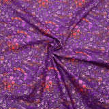 Amethyst fabric, Here comes the Sun by Benartex Fabrics BT2977-66